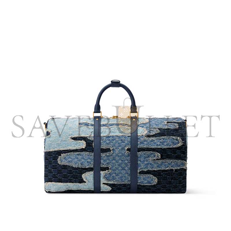 l0vis Vvtt0n denim keepall bandouliÈre 50 m26117 (50*29*23cm)